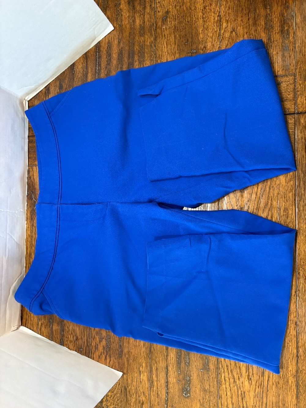 Apt 9 Torie blue business casual pants, women's size 14, 22" inseam, used